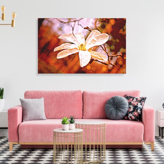 Magnolia Mood Canvas Afdruk (Insitu (Woonkamer))