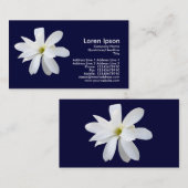 Magnolia - Navy Blue Visitekaartje (Voorkant / Achterkant)