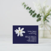 Magnolia - Navy Blue Visitekaartje (Staand voorkant)