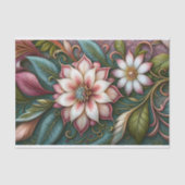 Magnolia Nouveau Art Decoupage Tissuepapier (Voorkant)