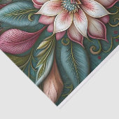 Magnolia Nouveau Art Decoupage Tissuepapier (Detail)