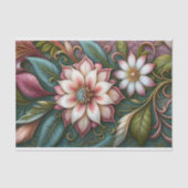 Magnolia Nouveau Kunst Decoupage Tissuepapier (Voorkant)