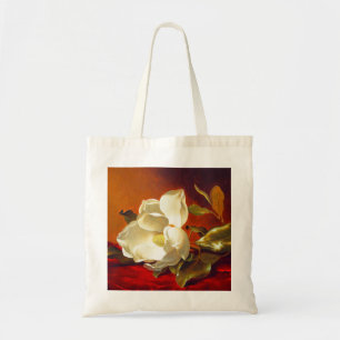 Magnolia op Rode Fluwelen Martin Johnson Heade Tote Bag