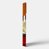 Magnolia op rood fluweel Martin Johnson hoofd Case-Mate iPhone Case (Achterkant / Rechts)