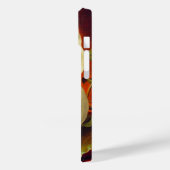 Magnolia op rood fluweel Martin Johnson hoofd Case-Mate iPhone Case (Achterkant / Links)