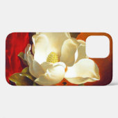 Magnolia op rood fluweel Martin Johnson hoofd Case-Mate iPhone Case (Achterkant (horizontaal))
