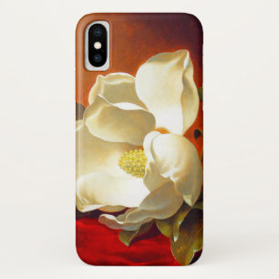 Magnolia op rood fluweel Martin Johnson hoofd Case-Mate iPhone Case