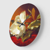 Magnolia op rood fluweel Martin Johnson hoofd Grote Klok (Hoek)