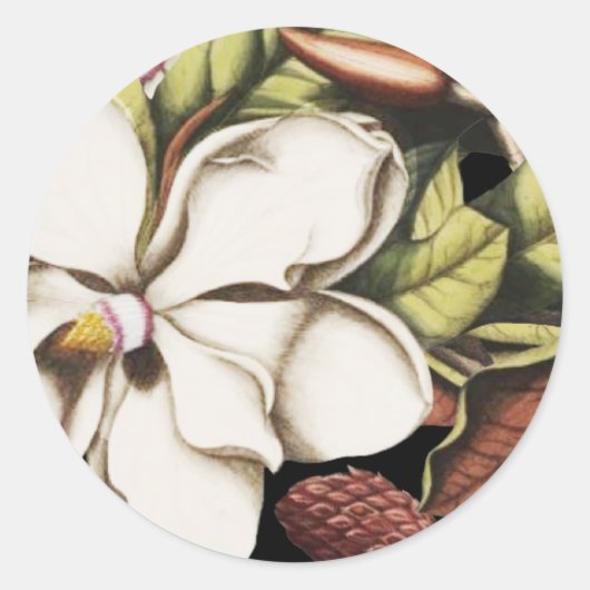  Magnolia over zwarte stickers (Voorkant)