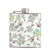 Magnolia Pattern Flask Heupfles (Voorkant)