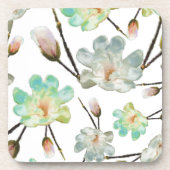 Magnolia Pattern Hard Plastic Onderzetters (Voorkant)