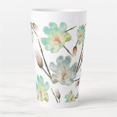 Magnolia Pattern Latte Mok (Voorkant)
