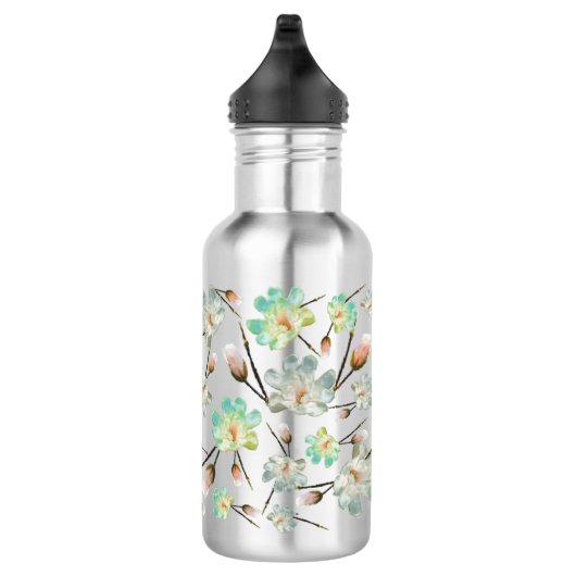 Magnolia Pattern Water Fles (Rechts)