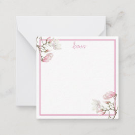 Magnolia Personalized Note Card Notitiekaartje