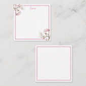 Magnolia Personalized Note Card Notitiekaartje (Voorkant / Achterkant)