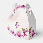 Magnolia Pink Bloemenbegrafenis Bedankdoosjes (Achterkant)