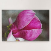 Magnolia Pink Full Bloom Legpuzzel (Horizontaal)