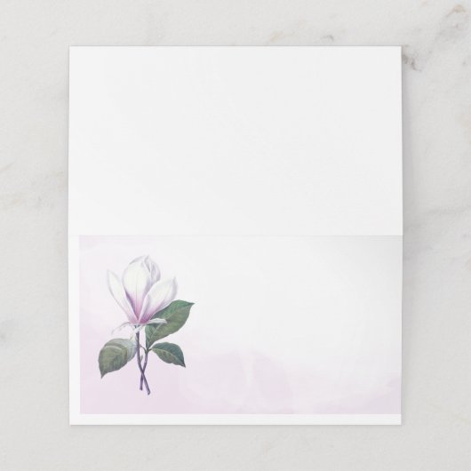 Magnolia Place Kaarten Plaatskaartje (Buitenkant ongevouwen)
