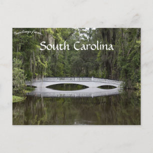 Magnolia Plantation Charleston South Carolina Briefkaart