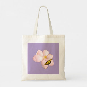 Magnolia Print, Waarde Poster Papier (Halfglans) Tote Bag
