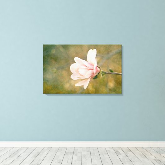 Magnolia Queen Canvas Afdruk (Insitu (Houten vloer))