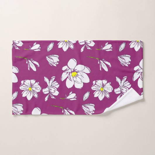 Magnolia Raspberry Bad Handdoek (Handdoek)