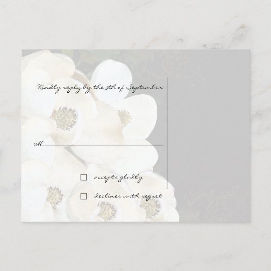 Magnolia Response Kaart (Achterkant)