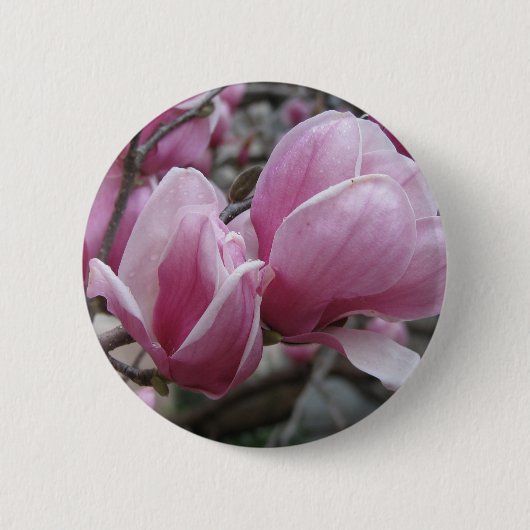 Magnolia Round Button (Voorkant)
