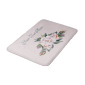 Magnolia roze bloemen badmat (Gekanteld)