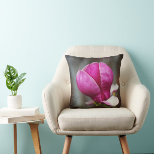 Magnolia Roze Volle Bloei Kussen