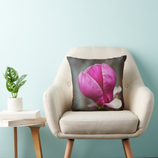 Magnolia Roze Volle Bloei Kussen