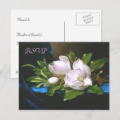  Magnolia RSVP Briefkaart (Voorkant / Achterkant)