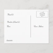  Magnolia RSVP Briefkaart (Achterkant)