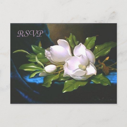  Magnolia RSVP Briefkaart (Voorkant)
