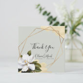 Magnolia Sage Wedding Bedankt (Staand voorkant)