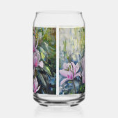 Magnolia Serenity – Bloemenkunst van Lukian Blikvorm Glas (Rechts)