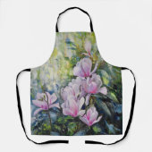 Magnolia Serenity – Bloemenkunst van Lukian Schort (Voorkant)