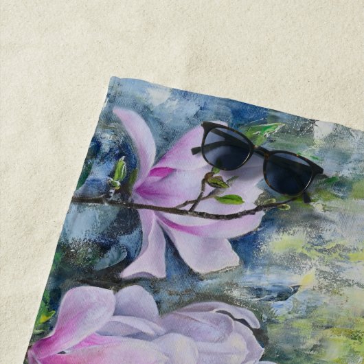 Magnolia Serenity – Bloemenkunst van Lukian Strandlaken (In situ)