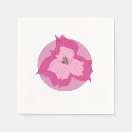 Magnolia servetten (Voorkant)