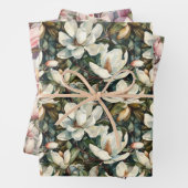 Magnolia Set van inpakpapier (In situ)
