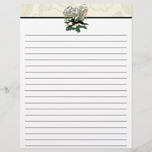 Magnolia Shadow Fairy Briefhoofd (Voorkant)