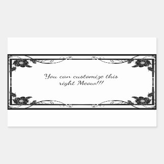 Magnolia Shadow Fairy Rechthoekige Sticker