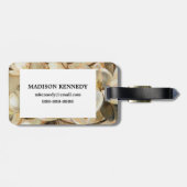 Magnolia Simity Cream Bagagelabel (Achterkant horizontaal)