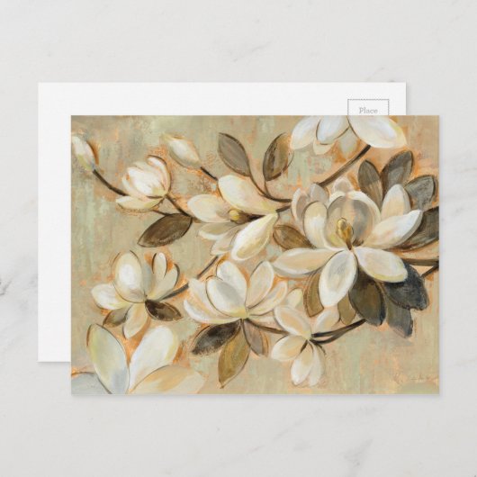 Magnolia Simity Cream Briefkaart (Voorkant / Achterkant)