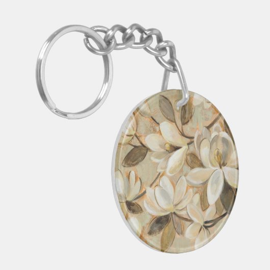 Magnolia Simity Cream Sleutelhanger (Voorkant Links)