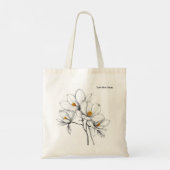 Magnolia Sketch Moderne Lentetas Tas (Achterkant)