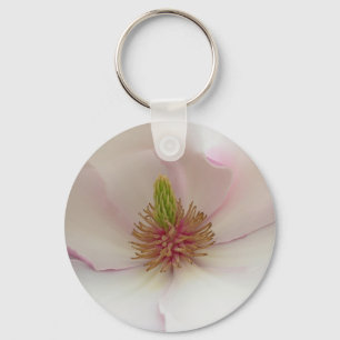 Magnolia Sleutelhanger Mooie Bloem Sleutelhanger