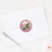  Magnolia Song Kleding en Geschenken Ronde Sticker (Envelop)