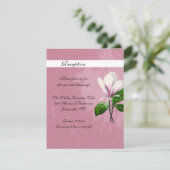 Magnolia Song Reception Kaart (Staand voorkant)