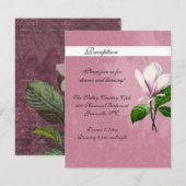 Magnolia Song Reception Kaart (Voorkant / Achterkant)